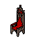 Gothic Red Throne